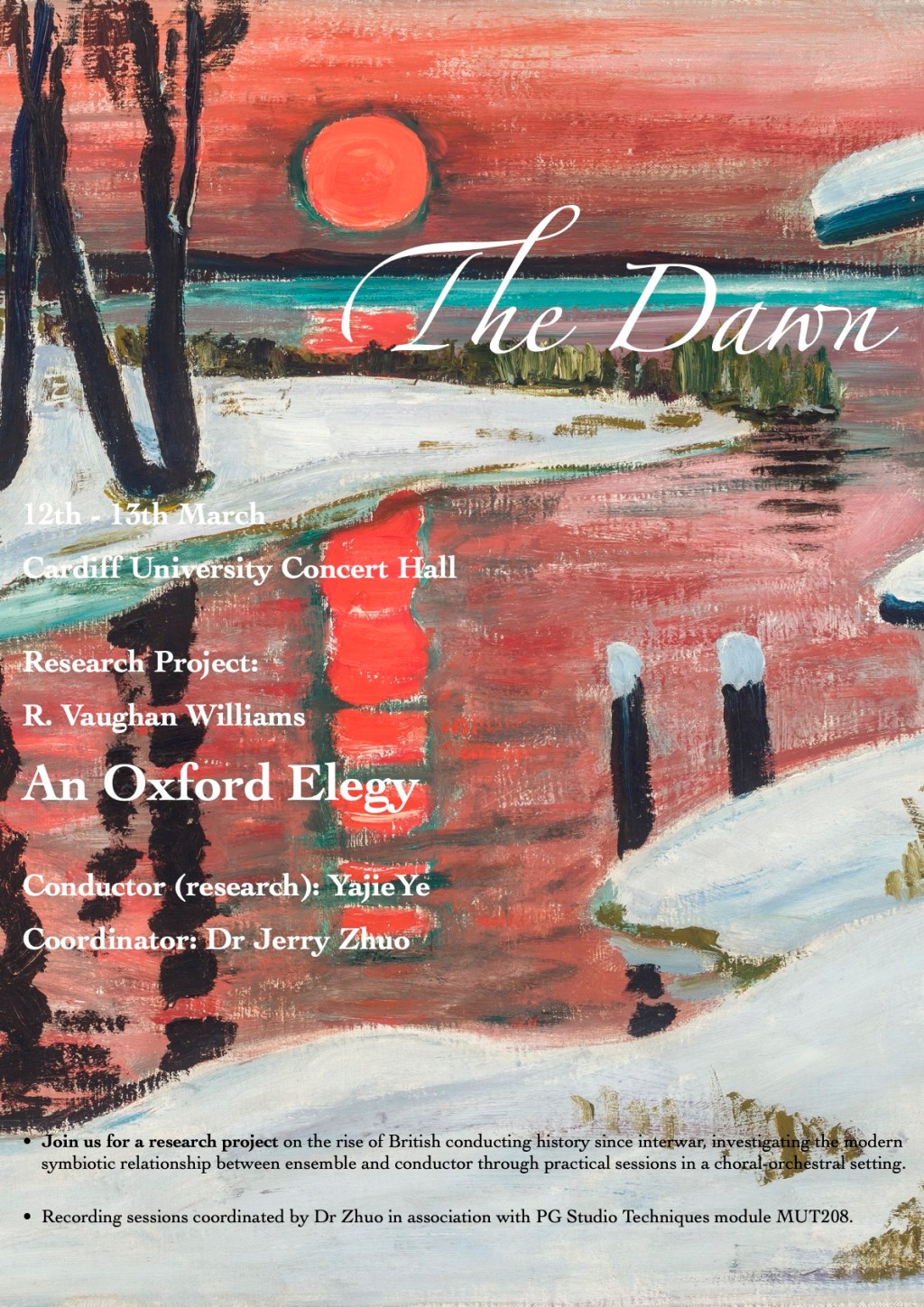 Dawn, V. Williams’s An Oxford&nbsp;Elegy